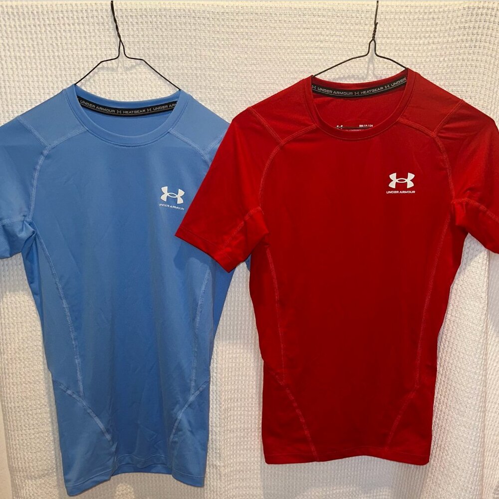 Under Armour Men’s Compression Short Sleeve Shirts Bundle